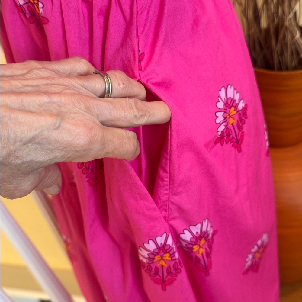 Sugarlips pink maxi dress with flowers - Picture 4 of 12